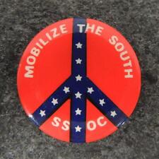 SSOC Southern Student Organizing Comm Mobilize Civil Rights Cause Pinback Butto picture