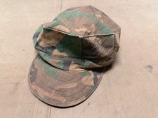 ORIGINAL VIETNAM WAR USMC MARINE ERDL CAMO FIELD CAP-MEDIUM picture
