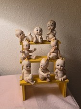 Lot Of 8 Vtg Kewpie Doll Baby Different Figures 1 Japan Piano Babies Bisque picture
