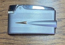 Ronson Varaflame Adonis Silver Tone Pocket Lighter picture
