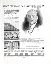 Pfaudler Glass Lined Steel Hood Dairy Milk Boston Vintage 1935 Magazine Print Ad picture