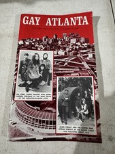 Vintage Gay Atlanta Guide / Booklet - Nightlife, Clubs - Atlanta, Georgia 1966 picture