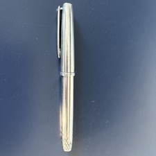 Vintage Waterford Lismore Fountain Pen Medium Nib With 18k gold Nib picture