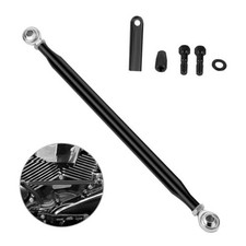 Shift Linkage, Adjustable Shifter Linkage Compatible for Harley Davidson Black picture