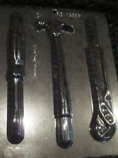 TOOL PRETZEL ROD CHOCOLATE MOLD pretzels rods molds hammer wrench screwdrivers picture