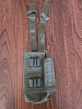 Pre-MSA Paraclete MBITR Radio Pouch Smoke Green RAV MOLLE CAG Delta Force USGI picture