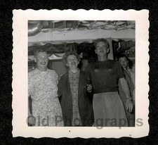 HALLOWEEN? PARTY CROSS-DRESSING MEN WOMEN'S CLOTHES OLD/VINTAGE PHOTO- AB66 picture