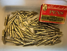 Vintage R. Esterbrook Pen Nibs, Inflexible #322 Made in U.S.A. - 102 Nibs picture