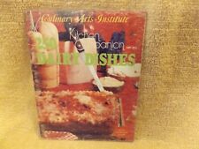 Culinary Arts Institute Kitchen Companion 250 DAIRY DISHES 1975 Cook Booklet picture