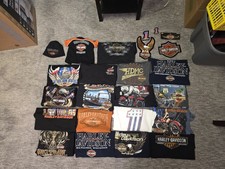 5X Harley-Davidson T-Shirts, Patches, and Apparel.Assorted Designs and Logos picture
