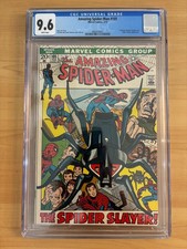 AMAZING SPIDER-MAN #105 CGC 9.6 WHITE Pages - SPIDER-SLAYER APPEARANCE - 1972 picture