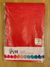 Vintage 1979 VERA Verve Tablecloth Red Table Top Coordinates Square 52x52