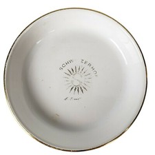 Fuhrmann Neuchatel Ashtray Hotel Schweizerhof Porcelain China Dish MCM Euro Vtg picture