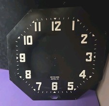 Original 1940's Neon Clock Face Raised Number 24