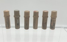 Vintage Boye Brand Wood Needle Cases Holders 2.5 Inch (6) picture