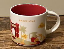 STARBUCKS~ Barcelona Spain~ YAH Mug (NEW)~14oz NWT You Are Here Collection picture