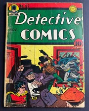 Detective Comics #57 1941 Golden Age Batman Robin Bob Kane Jerry Robinson picture