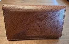 Holland America Line 2011 GRAND WORLD VOYAGE Leather Business Card Holder MINT picture