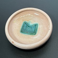 HOTEL METROPOLE RARE Clay ASHTRAY DISH TRINKET PLATE Brussels Bruxelles Belgium picture