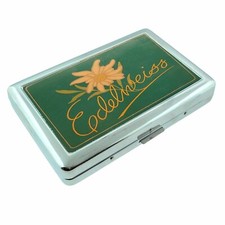 Vintage 60's Edel Metal Silver Cigarette Case picture