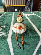 Johanna Parker Halloween Witch Pumpkin Shelf Sitter picture