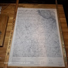 1981 New London NC UWHARRIE NATIONAL FOREST DEPARTMENT OF THE INTERIOR Map A9 picture
