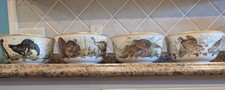 Rare Franklin Mint Game Bird Bowls By Basil Ede. picture