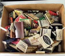 Huge Vintage Matchbook Collection Lot USA France Hotels Restaurants Advertising picture