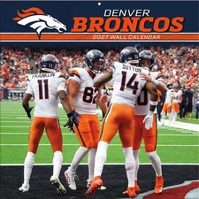 Turner Licensing, NFL Denver Broncos 2027 Wall Calendar picture