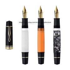 Majohn P139 Piston Fountain Pen Flex / Flexible Nib Writing Pen picture