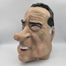 Vintage 1983 Cesar Ronald Reagan Rubber Mask Adult Full Head Coverage President picture