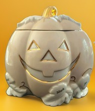 Lenox Halloween My Family Treat or Trick Jar Porcelain Mint (See description) picture