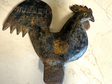 Antique Hummer E184 Rooster Windmill Weight picture
