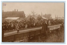 c1910's Corn Festival Patriotic Perry Missouri MO RPPC Photo Antique Postcard picture