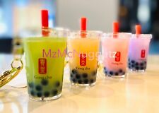 Gong Cha - Bubble Tea Key ring x 4 **Complete Set** picture