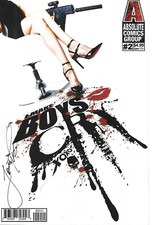 I MAKE BOYS CRY #2 SIGNED JAMIE TYNDALL W/COA ABSOLUTE COMICS 2021 NEW UNREAD BB picture
