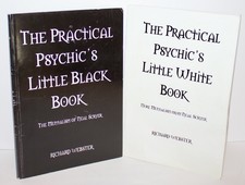 THE PRACTICAL PSYCHIC'S LITTLE BLACK BOOK + LITTLE WHITE BOOK BY RICHARD WEBSTER picture