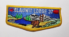 Elauwit Lodge 37 Order of the Arrow Older Lodge Flap picture
