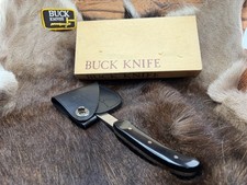 Vintage 106 Pre 1967 Buck  Hatchet / Axe One Liner Black Handle Mint & Rare picture