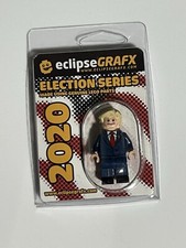 custom 2020 brick minifigure eclipseGRAFX Donald trump Election Series Rare picture