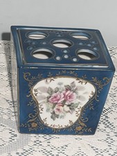 SEVRES Tulipiere French Porcelain Bough Pot Flower Frog Vase Early 1900’s - O3 picture