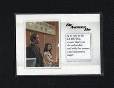 James Bond Archives 2017 Final Relic MR10 Rubyeon Royal Hotel Key Holder #50/91 picture