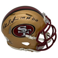Mike Rumph Autographed San Francisco 49ers (Speed) Mini Helmet w/ 