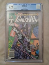 The Punisher #1 Newsstand Variant (Marvel Comics July 1987) CGC 9.2 picture