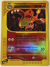 Pokemon Card Charmeleon 🔥 73/165 Expedition REVERSE HOLO ✨ ENG 2002 Mint picture