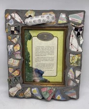 MACKENZIE-CHILDS Victorian Putty Jug Pottery Shards Picture Frame picture
