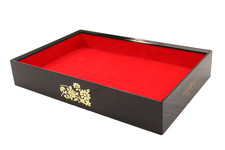 Japanese Vintage Wasurena-bon Tray Showa Retro Valet Jewelry Box Novelty picture