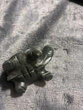 Black Agate Turtle Tortoise for Good Luck and Prosperity Hand Carving picture