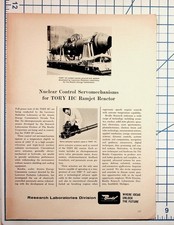 Nuclear Reactor Servomechanisms Bendix Atomic Energy Commission Vintage Article picture