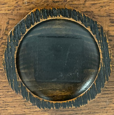 Vintage Japanese Kamakura Bori Carved Wood Dish 5